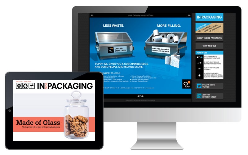Client's advert in the magazine